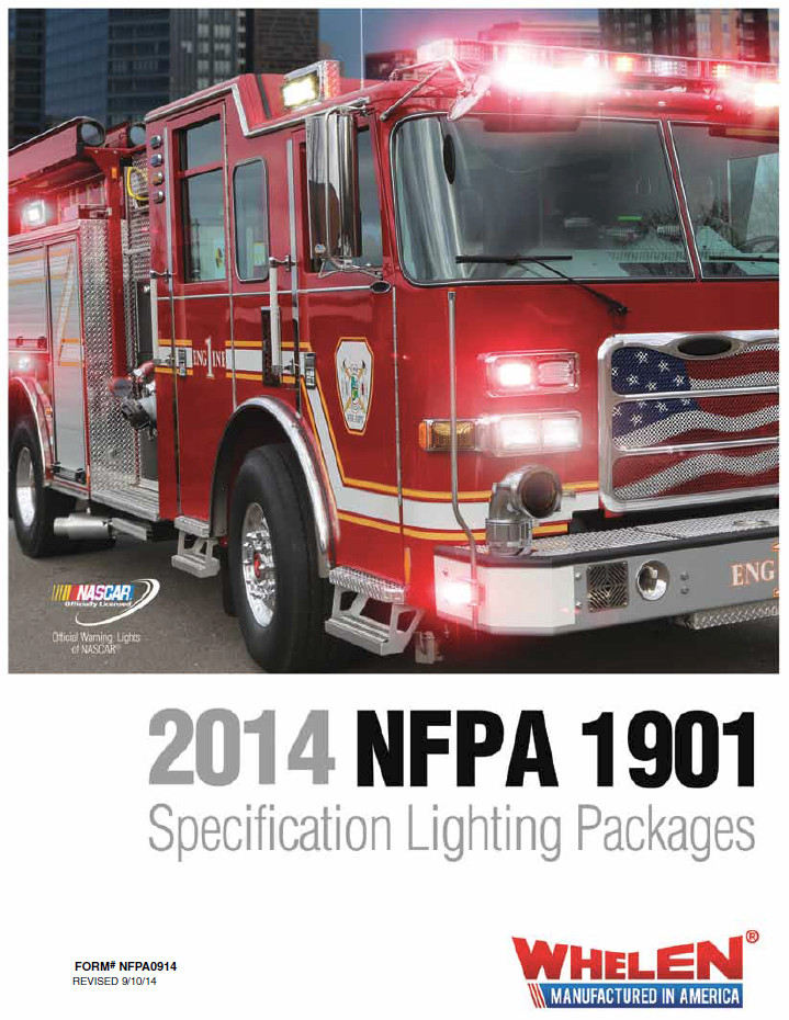 Whelen 2014 NFPA 1901 Lighting Packages WATTCO Emergency Equipment